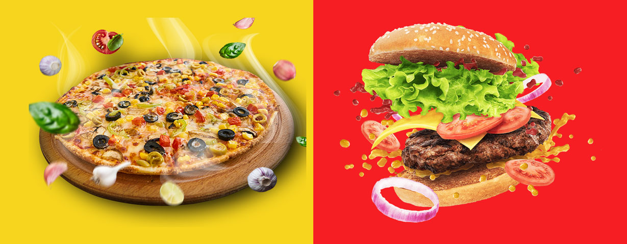 CREATE-PIZZA-BURGER